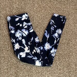Athleta Floral Leggings